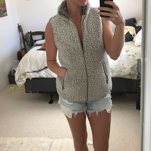 Thread and supply teddy vest